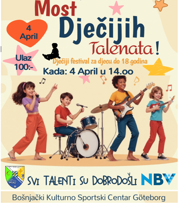 Most djecijih talenata